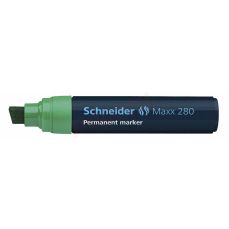 Permanent marker verde, varf 12,0 mm, Maxx 280 Schneider