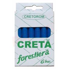 Creta forestiera albastra 6buc/cutie Cretorom
