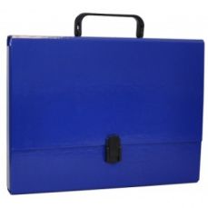 Servieta carton laminat bleumarin A4, cotor 50mm, Office Products