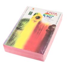 Carton copiator A4, 160g, colorat in masa roz, Clariana