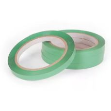 Banda adeziva pentru sigilarea pungilor, verde 9mm x 66m