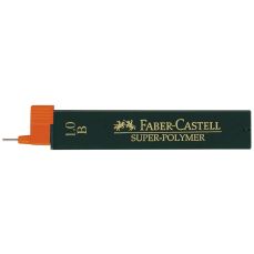 Mine creion mecanic 1,0mm, B, Super-Polymer Faber Castell-FC120901