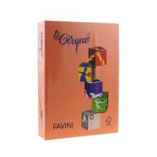 Carton copiator A4, 160g, colorat in masa portocaliu, 205 Favini