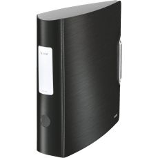 Biblioraft 7,5cm, negru-satin, 180 grade Active Style Leitz