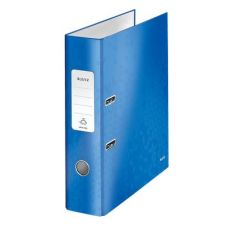 Biblioraft 8cm, albastru metalizat, 180 grade Wow Leitz