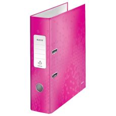 Biblioraft 8cm, roz metalizat, 180 grade Wow Leitz