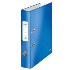 Biblioraft 5cm, albastru metalizat, 180 grade Wow Leitz