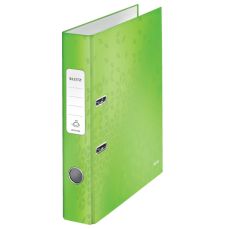 Biblioraft 5cm, verde metalizat, 180 grade Wow Leitz