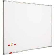 Whiteboard magnetic, 90cm x 120cm, Smit