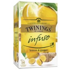 Ceai Twinings Infuso, Ginger&Lamaie, 20plicuri/cutie