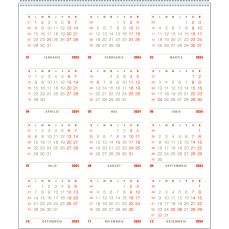 Calendar de birou gri, Prisma, 2024, EGO