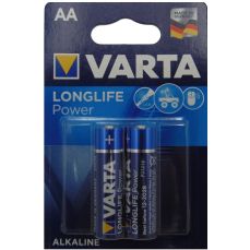 Baterie alcalina, cilindrica, LR6, AA, 2buc/set, V4906, LongLife Power Varta