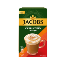 Cafea instant Cappuccino Jacobs Original, 8plicuri/cutie