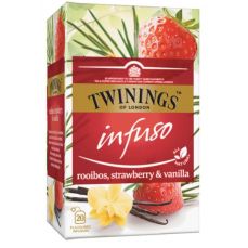 Ceai Twinings Infuso Rooibos,Strawberry&Vanilla, 20plicuri/cutie
