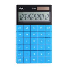 Calculator de birou 12 digit, albastru, 1589B Deli
