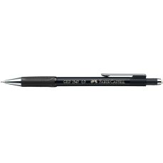 Creion mecanic, negru metalizat, 0,7mm, Grip 1347 Faber Castell-FC134799