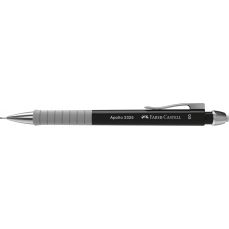 Creion mecanic, negru, 0,5mm, Apollo Faber Castell-FC232504
