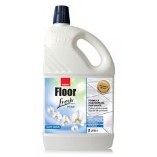 Detergent concentrat, pentru orice tip de pardoseli, 2L, Floor Fresh Home White Orchid Sano