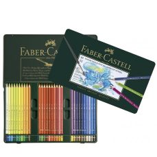 Creioane colorate acuarela, in cutie metal, 60culori/set, A.Durer, Faber Castell-FC117560