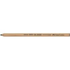 Creion ulei, negru dur, 199, Pitt, Faber Castell