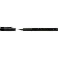 Permanent marker negru, pentru desen, schite, varf 0,3mm, Pitt Artist Pen, Faber Castell-FC167199
