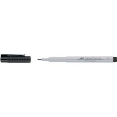 Permanent marker gri rece I, 230, pentru desen, varf pensula, B, Pitt Artist Pen, Faber Castell-FC16