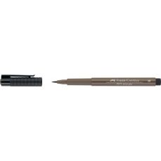 Permanent marker maro nuc, 177, pentru desen, varf pensula, B, Pitt Artist Pen, Faber Castell-FC1674