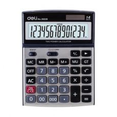 Calculator de birou 14 digit, metal, 39229 Deli