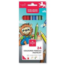 Creioane colorate 24culori/set, Leu Koh-I-Noor
