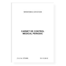 Carnet control medical periodic A6