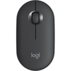Mouse optic, wireless, 3 butoane si 1 scroll, negru grafit, M350 Pebble Logitech