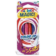 Carioca 4 culori+2 magic marker/set, Magic Color Up Carioca