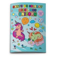 Carte de colorat A4, 24 coli, Micul Meu Unicorn