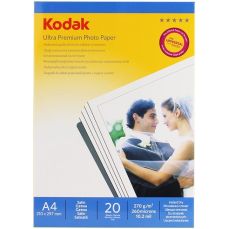 Hartie foto ink jet semi-glossy (satinata) A4, 270g, 20 coli/top, Ultra Premium Kodak