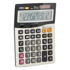 Calculator de birou 12 digit, metal, 1629 Deli