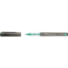 Roller verde, varf 0,5mm, needle, free ink, Faber Castell
