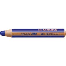 Creion colorat ultramarin Woody 3 in 1 Stabilo SW880/405