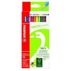 Creioane colorate 12culori/set, Greencolors Stabilo SW601912