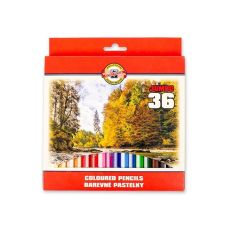 Creioane colorate 36culori/set, Jumbo Omega Koh-I-Noor