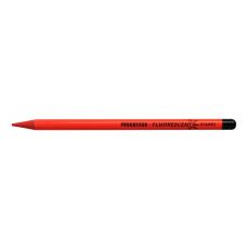 Creion colorat fara lemn, rosu fluo, Progresso Koh-I-Noor K8740-03
