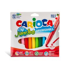 Carioca 12 culori/set, Jumbo Carioca