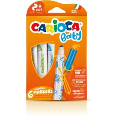 Carioca 6 culori/set, Baby 2+ Carioca