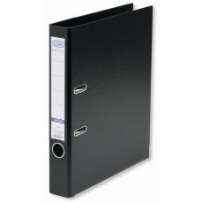 Biblioraft plastifiat exterior/interior 5cm, negru, Smart Pro Elba