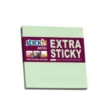 Notes autoadeziv extra sticky, 76mm x 76mm, 90 file/buc, verde pal, Stick'n