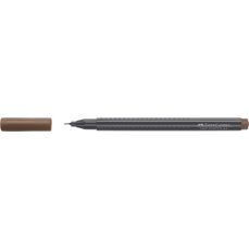 Liner maro inchis, varf 0,4mm, Grip Faber Castell- FC151680