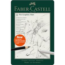 Creion grafit mat, 11piese/set, Pitt Faber Castell- FC115220