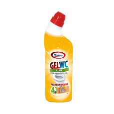 Detergent pentru dezinfectarea toaletei, cu clor, 1L, Gel Wc Clor 4 in 1 MSV