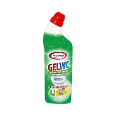 Detergent pentru dezinfectarea toaletei, mountain fresh, 1L, Gel Wc Clor 4 in 1 MSV