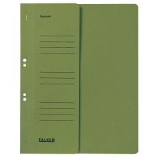 Dosar de incopciat cu capse 1/2, carton verde, Falken/Exacompta