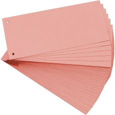 Separatoare carton roz A6 100buc/set Exacompta
